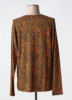 T-shirt manches longues manches longues orange CISO femme