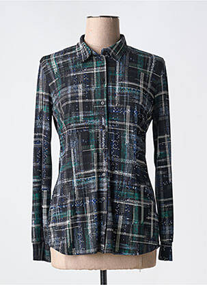 Chemisier noir NATHALIE CHAIZE pour femme