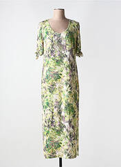 Robe longue vert NATHALIE CHAIZE pour femme seconde vue