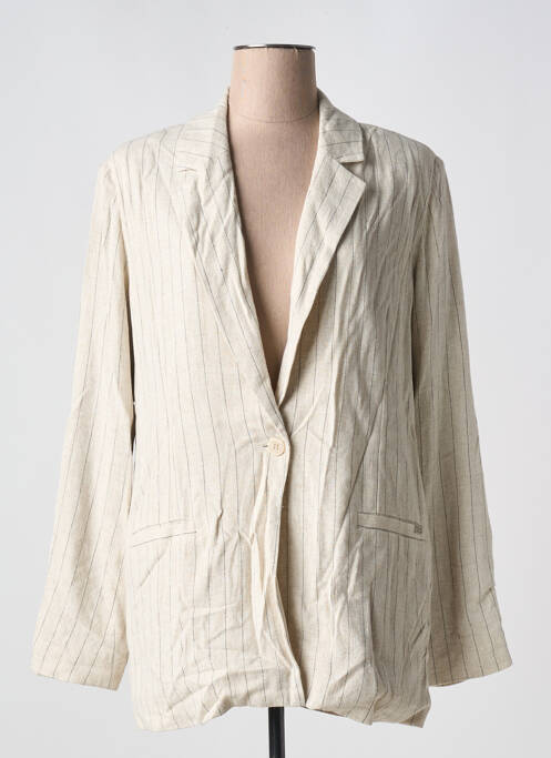 Blazer beige TEDDY SMITH pour femme