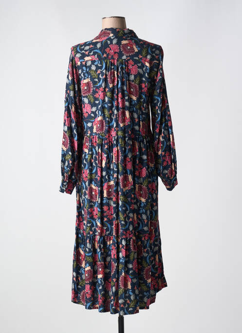 Robe mi-longue bleu JENSEN pour femme