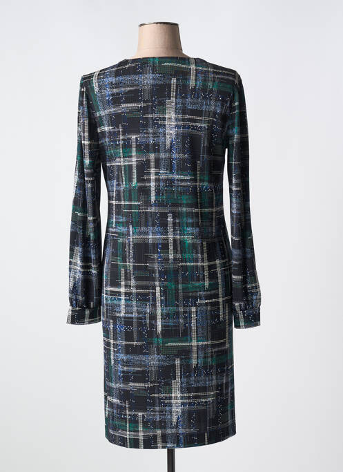 Robe mi-longue noir NATHALIE CHAIZE pour femme