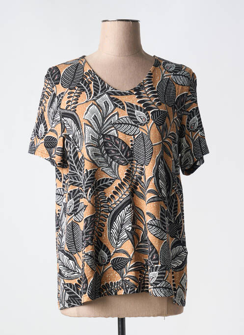 T-shirt marron CISO pour femme