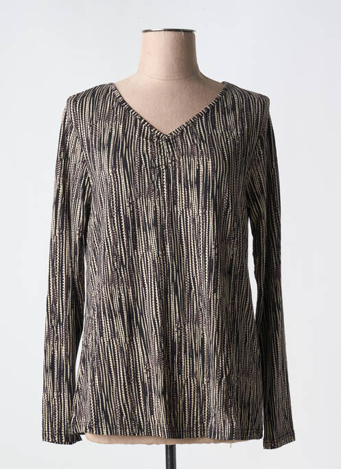 T-shirt noir CISO pour femme