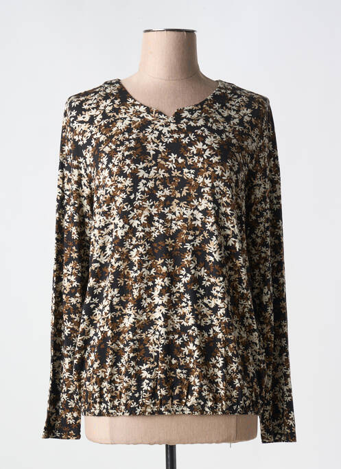 T-shirt noir SIGNATURE pour femme