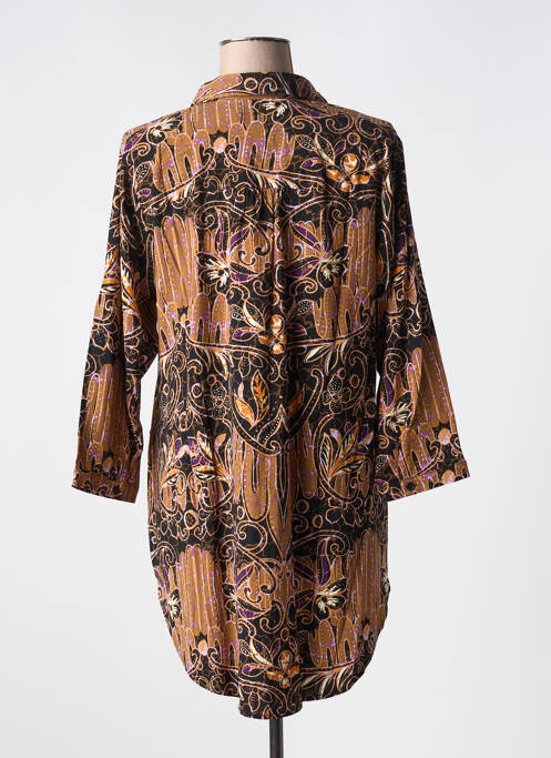 Tunique manches longues marron CISO pour femme