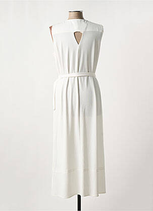 Robe longue sans manche sans manche blanc PAZ TORRAS femme