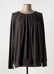 Pull stretch manches longues gris CISO femme
