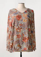 Blouse orange CISO pour femme seconde vue