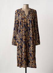 Robe mi-longue bleu CISO pour femme seconde vue