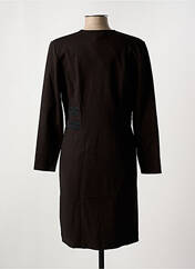 Robe mi-longue noir NATHALIE CHAIZE pour femme seconde vue