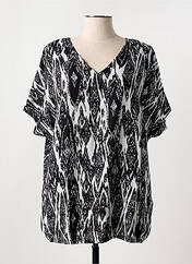 T-shirt noir CISO pour femme seconde vue