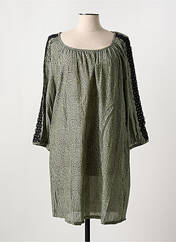Tunique manches longues vert CISO pour femme seconde vue