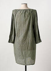 Tunique manches longues vert CISO pour femme seconde vue