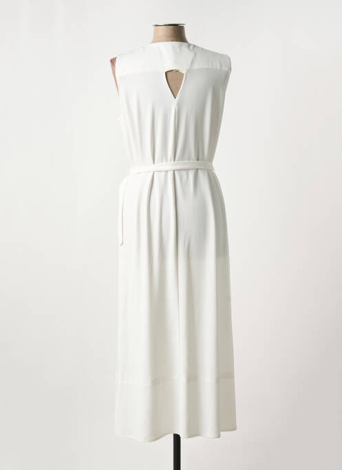 Robe longue sans manche sans manche blanc PAZ TORRAS femme