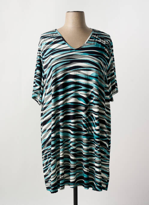 Robe mi-longue noir CISO pour femme