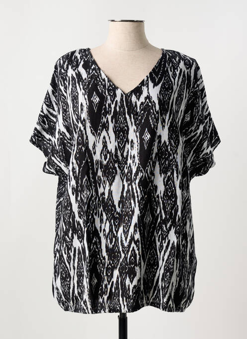 T-shirt noir CISO pour femme