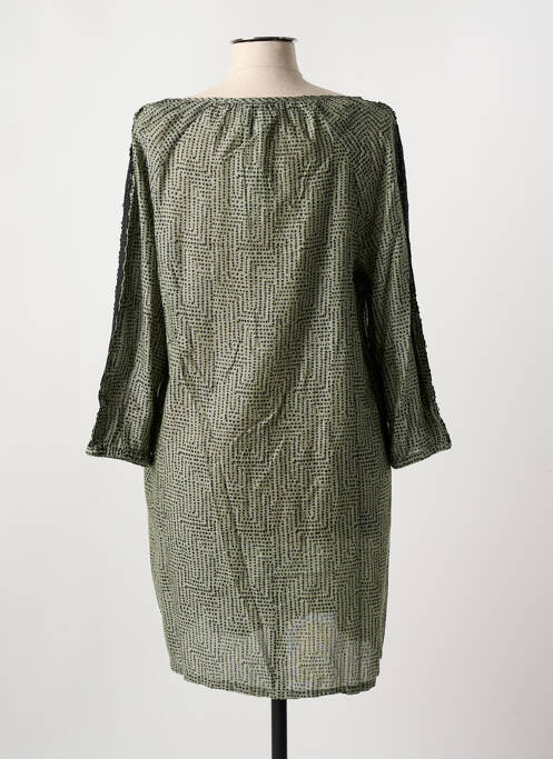 Tunique manches longues vert CISO pour femme