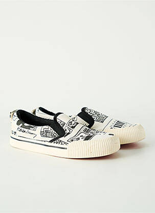Slip ons bout rond bout rond blanc H&M garcon