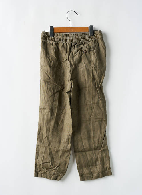 Pantalon droit vert MONOPRIX pour garçon