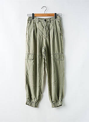 Pantalon cargo taille haute taille haute vert ALLSAINTS femme