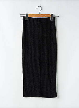 Jupe mi-longue stretch noir ZARA femme