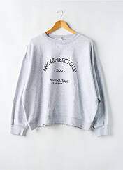 Sweat-shirt gris H&M pour femme seconde vue