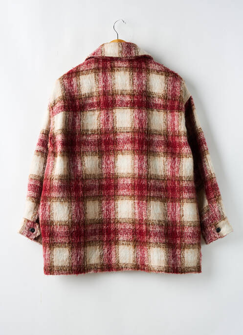 Manteau court rouge ZARA pour femme