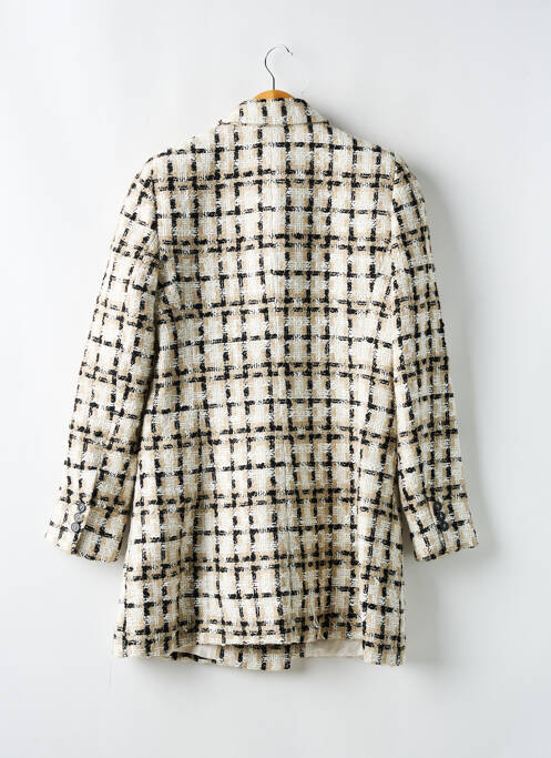 Manteau long beige ZARA pour femme