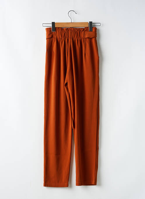 Pantalon droit orange MARAISLISE pour femme
