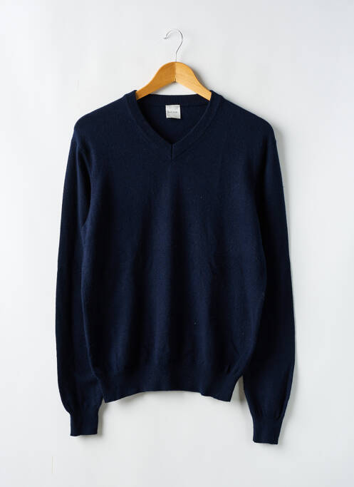 Pull col v manches longues bleu PAUL SMITH femme