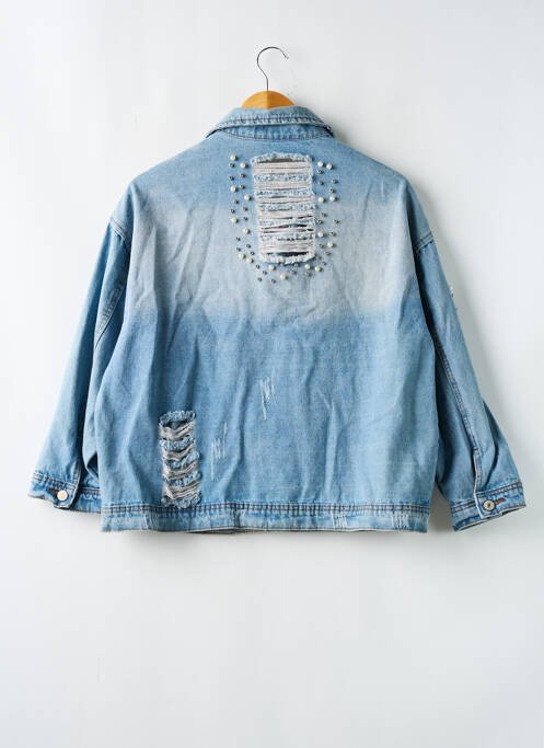 Veste casual bleu ESTHER.H pour femme