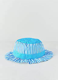 Chapeau tissage popeline bleu VL COLLECTION fille