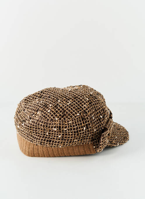Casquette marron VL COLLECTION pour femme