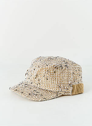 Casquette doublure beige VL COLLECTION femme