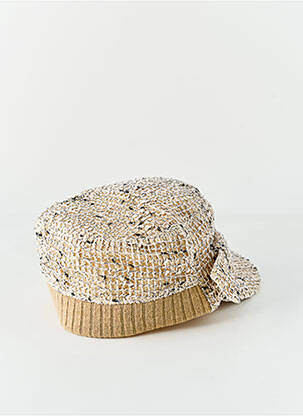 Casquette doublure beige VL COLLECTION femme