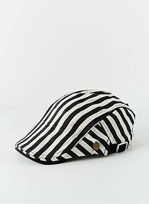 Casquette tissage popeline noir VL COLLECTION unisexe
