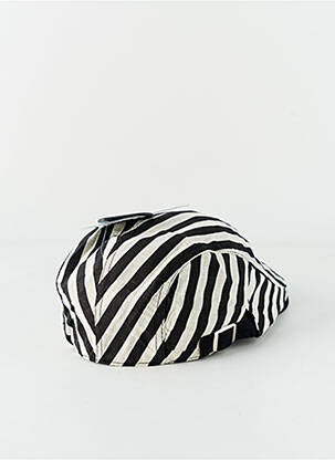 Casquette tissage popeline noir VL COLLECTION unisexe