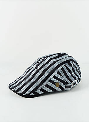 Casquette tissage popeline noir VL COLLECTION unisexe