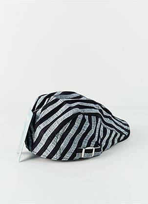 Casquette tissage popeline noir VL COLLECTION unisexe
