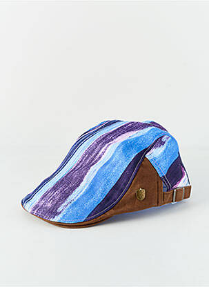 Casquette imprimé fantaisie marron VL COLLECTION unisexe