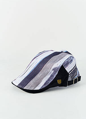 Casquette imprimé fantaisie noir VL COLLECTION unisexe