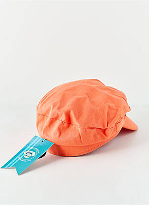 Casquette casquette norvégienne orange VL COLLECTION femme