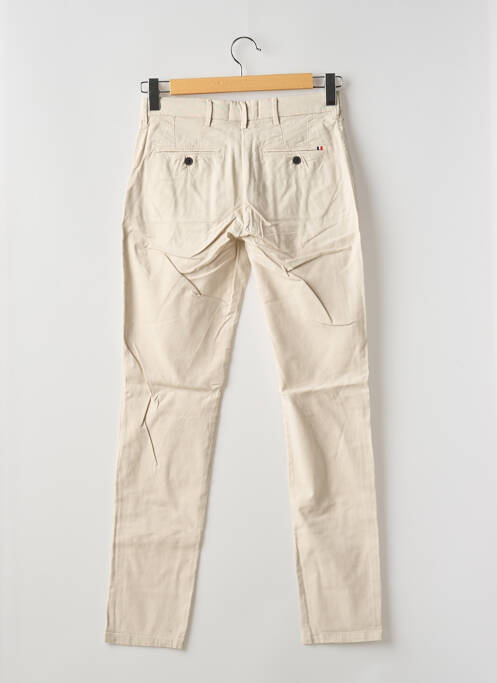 Pantalon chino beige LA CIBLE ROUGE homme