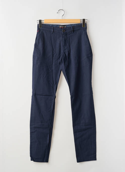 Pantalon chino bleu LA CIBLE ROUGE pour homme