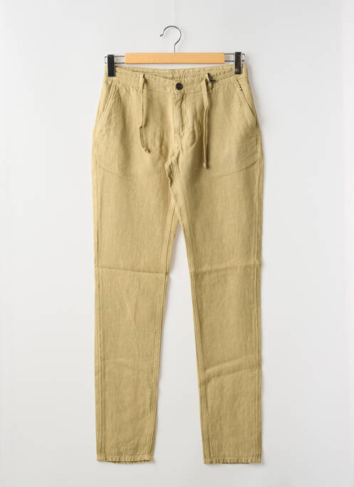 Pantalon slim beige LA CIBLE ROUGE pour homme