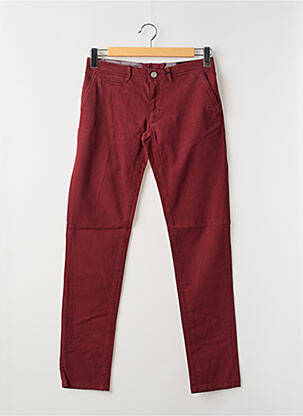 Pantalon chino stretch taille normale rouge LA CIBLE ROUGE homme