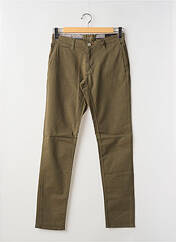 Pantalon slim vert LA CIBLE ROUGE pour homme seconde vue