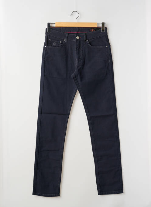 Pantalon slim bleu LA CIBLE ROUGE pour homme