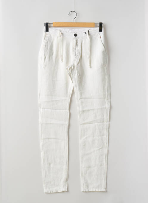 Pantalon slim blanc LA CIBLE ROUGE pour homme
